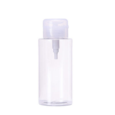 La chiara bottiglia della pompa del dispositivo di rimozione dello smalto 300ML largamente dice la pulizia facile