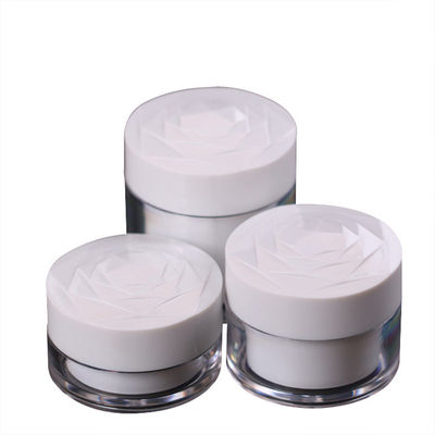 Barattolo cosmetico acrilico di Fuyun, contenitori crema acrilici 20g