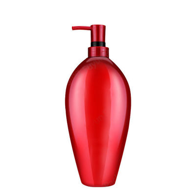 Bottiglia di plastica della stampa di forma ovale dell'ANIMALE DOMESTICO per la lozione dello sciampo in crema