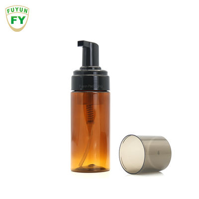 bottiglia Amber Round dell'erogatore del sapone della pompa di 50ml 100ml 150ml
