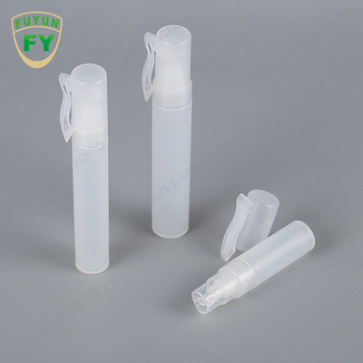 Mini bottiglie di plastica rotonde riutilizzabili Pen Shape della pompa di 4ml pp