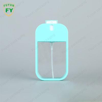 bottiglia di plastica dello spruzzo di profumo 30ml da tasca per colore blu dello spruzzatore del prodotto disinfettante della mano