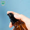 Capsula con tappo a vite di Brown che imballa la bottiglia Amber Plastic della medicina 60ml