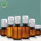 Olio essenziale Amber Bottle For Cosmetic Packing vuota di plastica 5ml 30ml 50ml