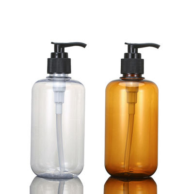 Stampa dello schermo di Amber Empty Plastic Shampoo Bottles 6.8oz
