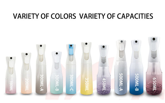 Fuyun Elegant 160ml 200ml 300ml 350ml 450ml 500ml 650ml Continuous Fine Mist Sprayer Pump Bottle