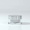 Barattolo cosmetico acrilico di plastica di Fuyun 15ml 30ml 50ml con il cappuccio d'argento